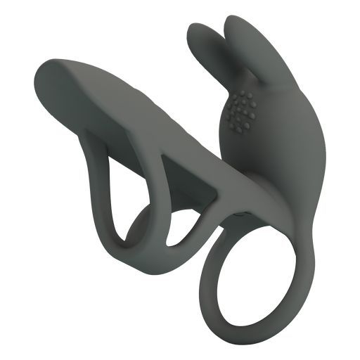 Pretty Love - Matty - Master Vibrating Cock Ring - Gray-Erotiekvoordeel.nl