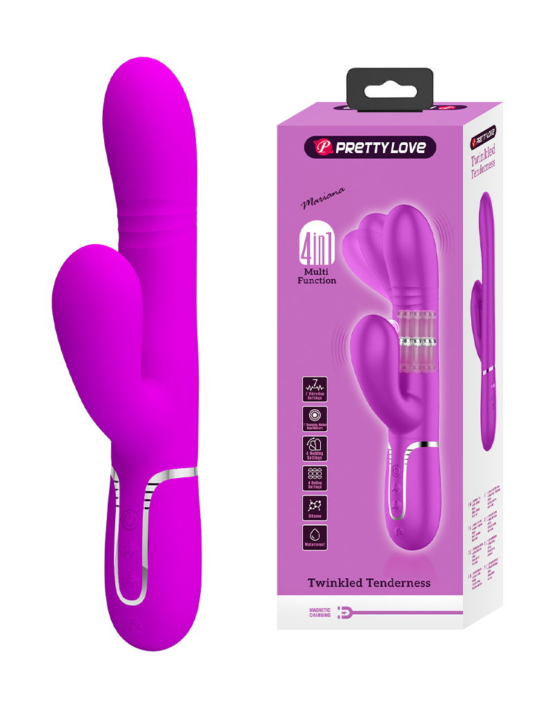 Pretty Love - Maviana - Rabbit Vibrator - Dieproze-Erotiekvoordeel.nl