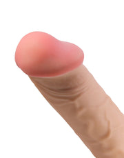 Pretty Love - Mendel - Sliding Skin Dildo - Lengte 26 cm - Ø 5.5 cm - Lichte Huidskleur-Erotiekvoordeel.nl