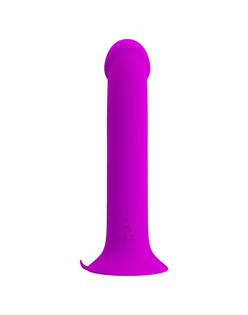 Pretty Love - Murray - Vibrerende Dildo - 19 cm - Dieproze - USB Oplaadbaar - Siliconen-Erotiekvoordeel.nl