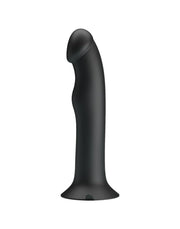 Pretty Love - Murray - Vibrerende Dildo - 19 cm - Zwart - USB Oplaadbaar - Siliconen-Erotiekvoordeel.nl