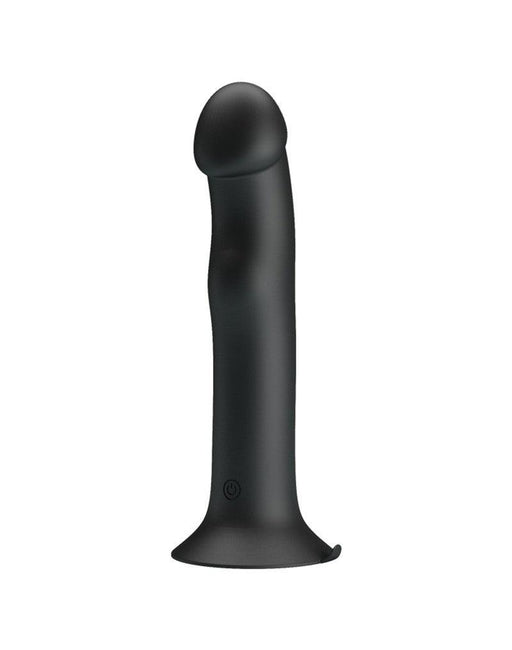 Pretty Love - Murray - Vibrerende Dildo - 19 cm - Zwart - USB Oplaadbaar - Siliconen-Erotiekvoordeel.nl