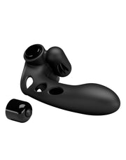 Pretty Love - Orlando - Vinger Vibrator - Zwart-Erotiekvoordeel.nl