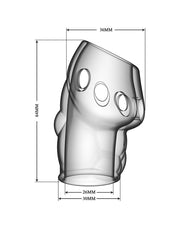 Pretty Love - Oscar - Penis Sleeve - Cock Sleeve Voor Langdurige en Sterkere Erecties - Transparant-Erotiekvoordeel.nl