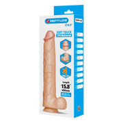 Pretty Love - Pat - Super Large Dildo - 40 cm - Light Skin Tone-Erotiekvoordeel.nl