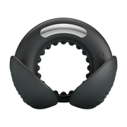 Pretty Love - Quentin - Dual-Motor Vibrating Cock Ring - Black-Erotiekvoordeel.nl