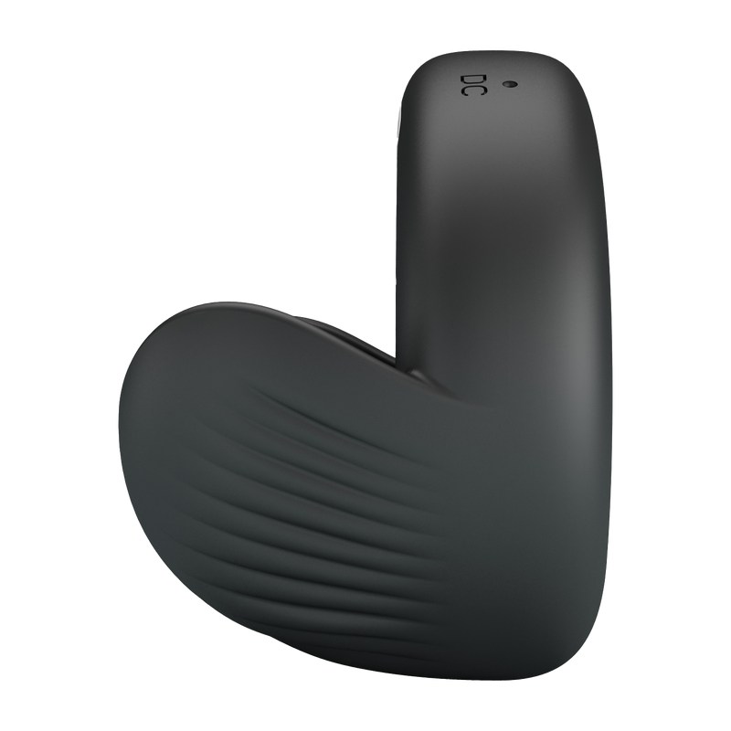 Pretty Love - Quentin - Vibrating Cock Ring with Dual Motors - Black-Erotiekvoordeel.nl