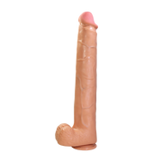 Pretty Love - Rael - Gode géant - TPE - 40 cm - Teinte peau claire - Erotiekvoordeel.nl