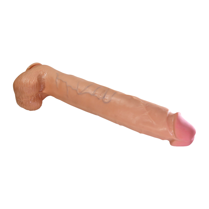 Pretty Love - Rael - Gode géant - TPE - 40 cm - Teinte chair claire - Erotiekvoordeel.nl