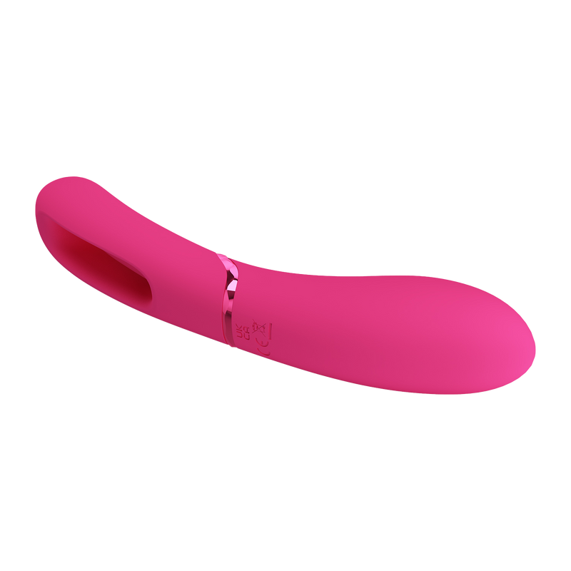 Pretty Love - Romance Lexie - Vibrator with Wiggling Tongue - Pink-Erotiekvoordeel.nl