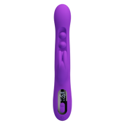 Pretty Love - Sabien - Vibratore Rabbit con display LED - Viola-Erotiekvoordeel.nl