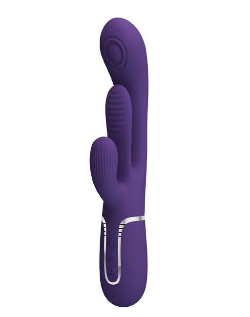 Pretty Love - Shania - Vibratore Rabbit pulsante - Viola-Erotiekvoordeel.nl
