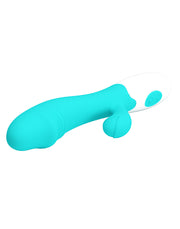 Pretty Love - Snappy - Vibromasseur Rabbit pour point G - Turquoise-Erotiekvoordeel.nl