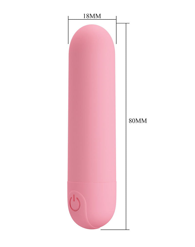 Pretty Love - Stefan - Mini-Bullet-Vibrator - Hellrosa - Erotiekvoordeel.nl