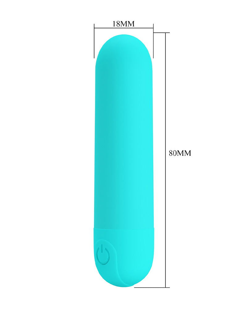 Pretty Love - Stefan - Mini-Bullet-Vibrator - Türkis - Erotiekvoordeel.nl