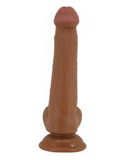 Pretty Love - Tallen - Sliding Skin Realistic Dildo - 22 cm - Brown-Erotiekvoordeel.nl