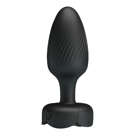Pretty Love - Varian - Plug anale vibrante luminoso che cambia colore - Nero - Erotiekvoordeel.nl