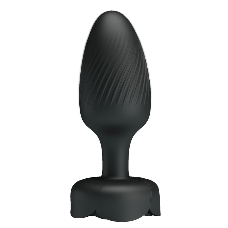 Pretty Love - Varian - Kleurveranderende lichtgevende vibrerende buttplug - Zwart-Erotiekvoordeel.nl