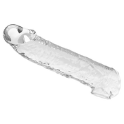 Pretty Love - Verlengende Penis Sleeve - 26 cm - Transparant-Erotiekvoordeel.nl