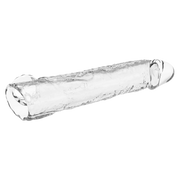Pretty Love - Verlengende Penis Sleeve - 26 cm - Transparant-Erotiekvoordeel.nl