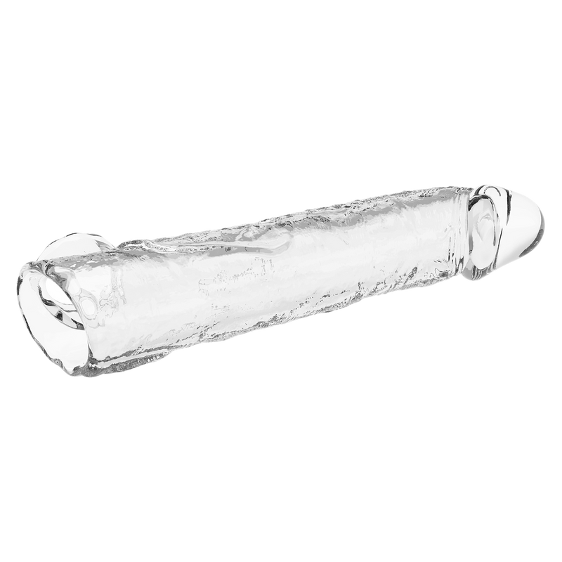 Pretty Love - Verlengende Penis Sleeve - 26 cm - Transparant-Erotiekvoordeel.nl