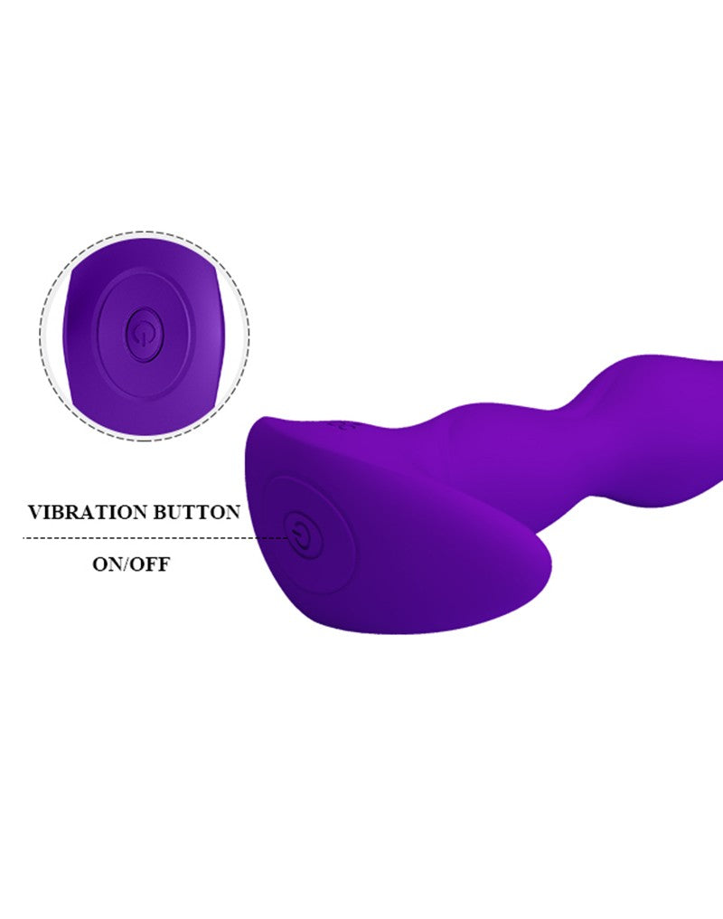 Pretty Love - Yale - Vibratore anale - Viola-Erotiekvoordeel.nl