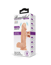 Pretty Love - Zebulon - Realistische Vibrerende Dildo - Lichte Huidskleur - Met afstandsbediening-Erotiekvoordeel.nl