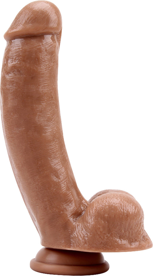 Pure Naturally - Boss - Dildo met Zuignap - 15 cm - Bruin-Erotiekvoordeel.nl