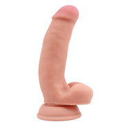 Pure Naturally - Pornographer - Flüssigsilikon-Dildo - 17,6 x 4 cm - Helle Hautfarbe - Erotiekvoordeel.nl