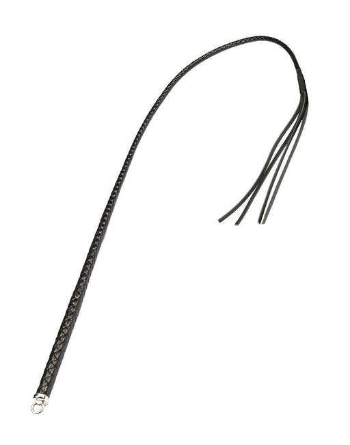RISE - BDSM Zweep - Feather Single Tail - Zwart-Erotiekvoordeel.nl