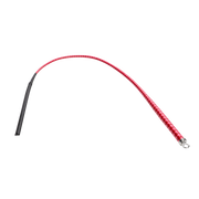 RISE - BDSM Zweep - Feather Slim Single Tail - Rood/Roze-Erotiekvoordeel.nl