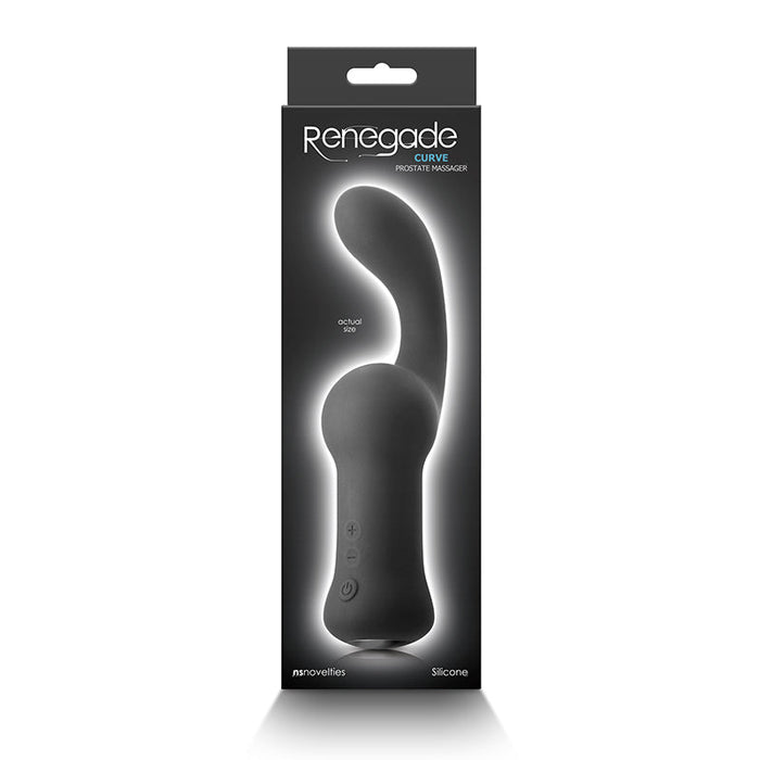 Renegade - Curve Vibrating Silicone Prostate Massager-Erotiekvoordeel.nl