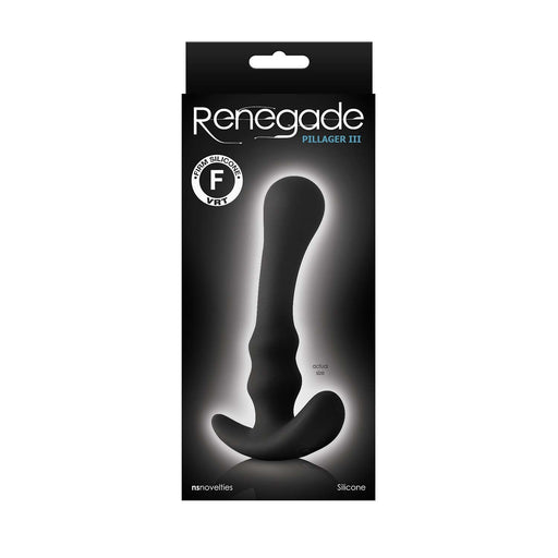 Pipedream - Renegade - Pillager Plug III - Anatomische Buttplug - Zwart-Erotiekvoordeel.nl