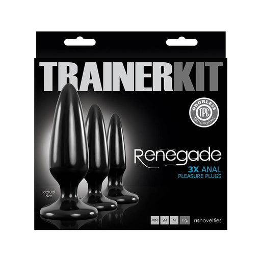 Renegade - Pleasure Plug 3pc Trainer Kit-Erotiekvoordeel.nl