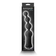 Renegade - Quad Perline vibranti in silicone - Nero-Erotiekvoordeel.nl