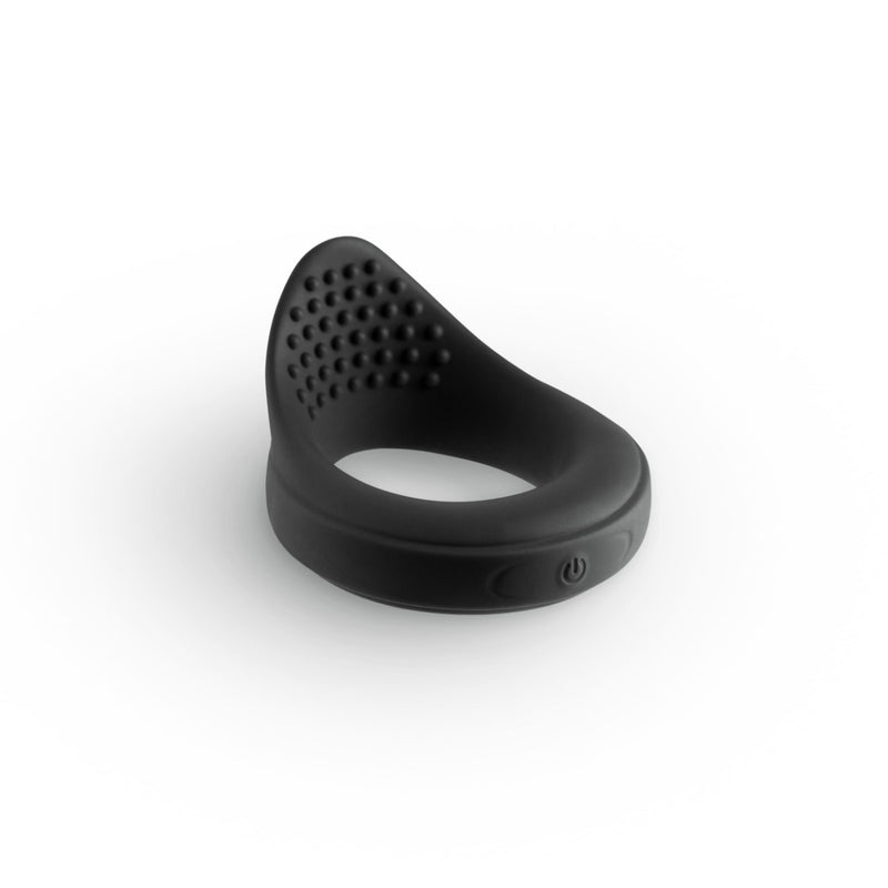 Renegade - Slider - Anillo vibrador para el pene - Negro-Erotiekvoordeel.nl