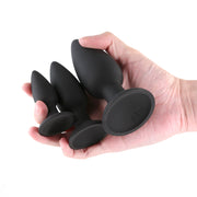 Renegade - Triple Strike - Butt Plug Set - Black-Erotiekvoordeel.nl