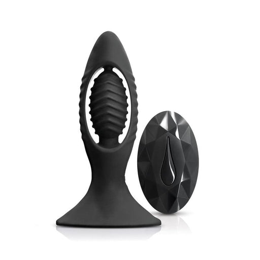 Renegade - V2 - Vibrerende Buttplug - Zwart-Erotiekvoordeel.nl