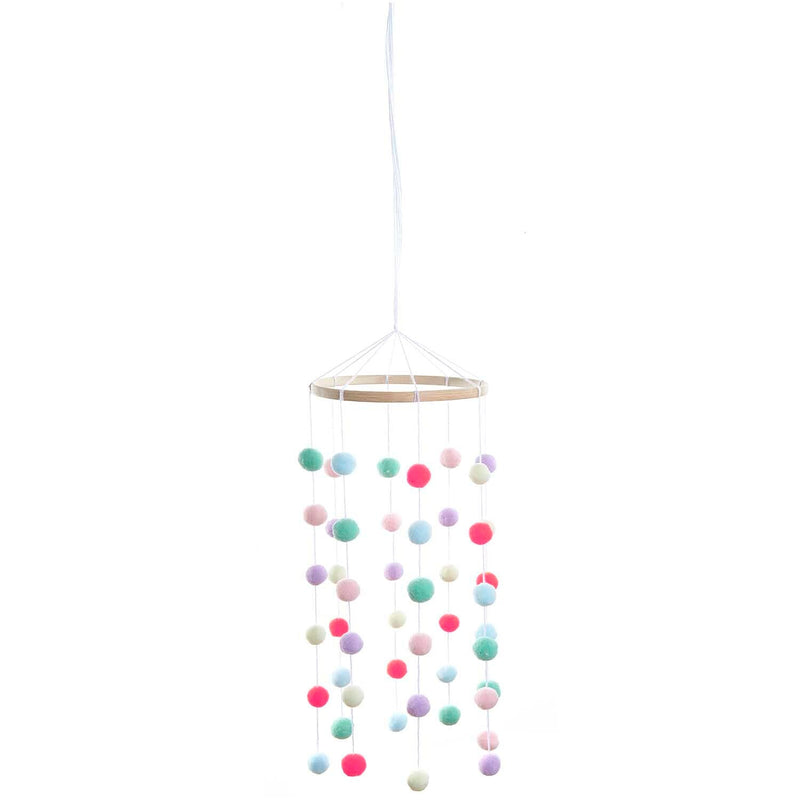 Rico Design - Bastelset - Anhänger - Mobile - Mit 48 Pompons - Pastellfarben - Erotiekvoordeel.nl