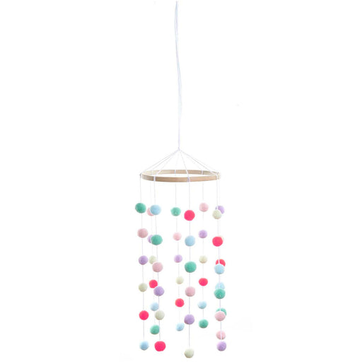 Rico Design - Knutselset - Hanger - Mobiel - Met 48 Pompoms - Pastelkleuren-Erotiekvoordeel.nl