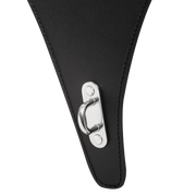 Rimba - String en cuir pour femme à fermeture - Noir-Erotiekvoordeel.nl