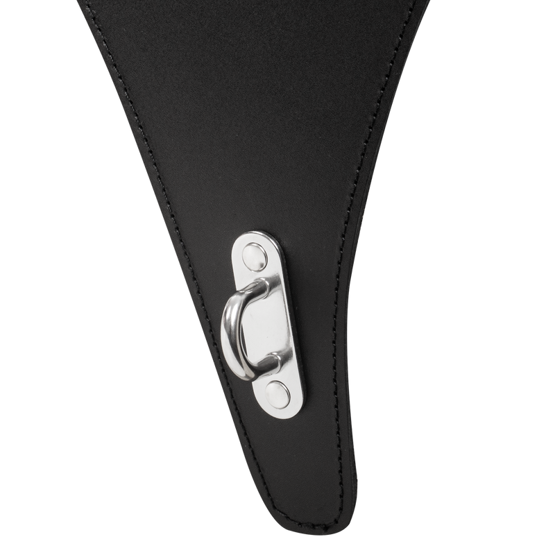 Rimba - String en cuir pour femme à fermeture - Noir-Erotiekvoordeel.nl