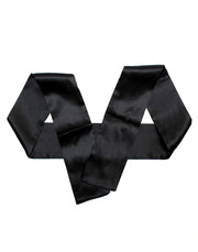 Rimba - Blinddoek - Ook Voor Bondage - Nylon - Zwart - 150 cm lengte - 10 cm breed-Erotiekvoordeel.nl