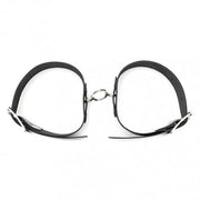 Rimba - Eenvoudige Leren voetboeien Met Ring-Erotiekvoordeel.nl