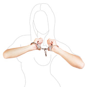 Rimba - Handboeien - Metalen Politie Polsboeien - Extra Zwaar - Verstelbaar-Erotiekvoordeel.nl