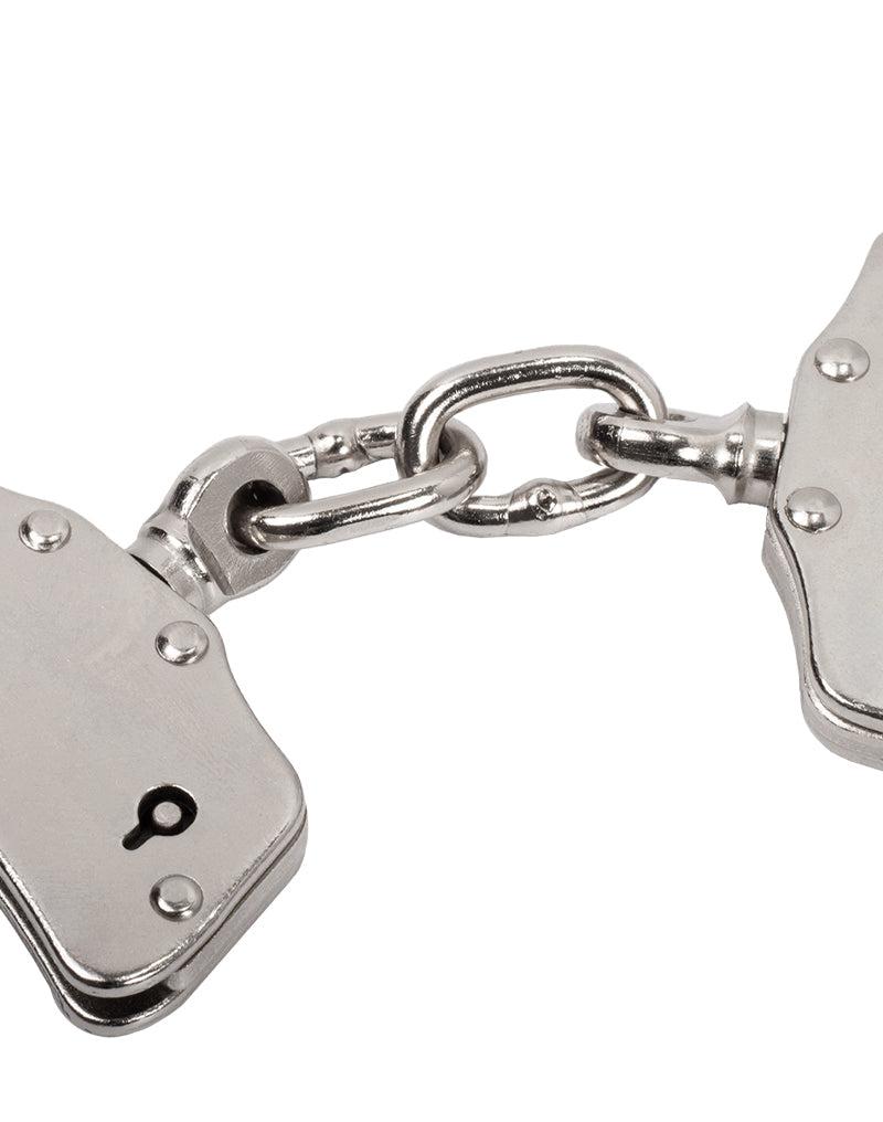 Rimba - Handboeien - Metalen Politie Polsboeien - Extra Zwaar - Verstelbaar-Erotiekvoordeel.nl