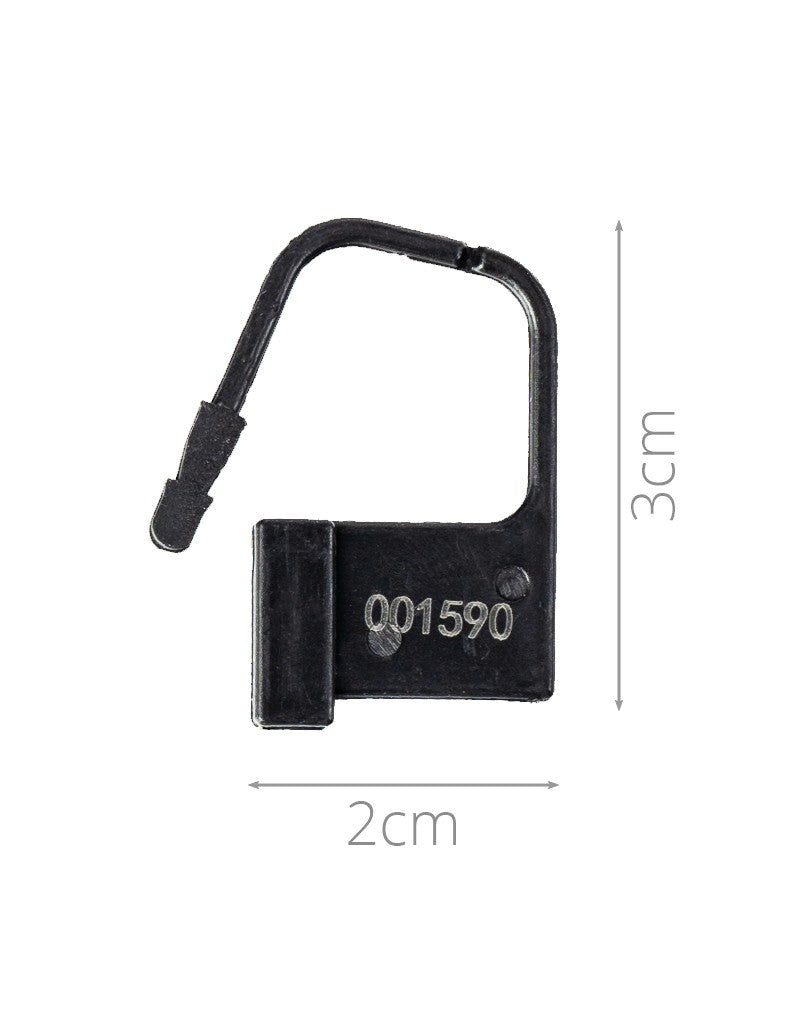 Rimba - Plastic Slotjes voor Kuisheidskooien - Eenmalig gebruik - Luchthaven-vriendelijk-Erotiekvoordeel.nl