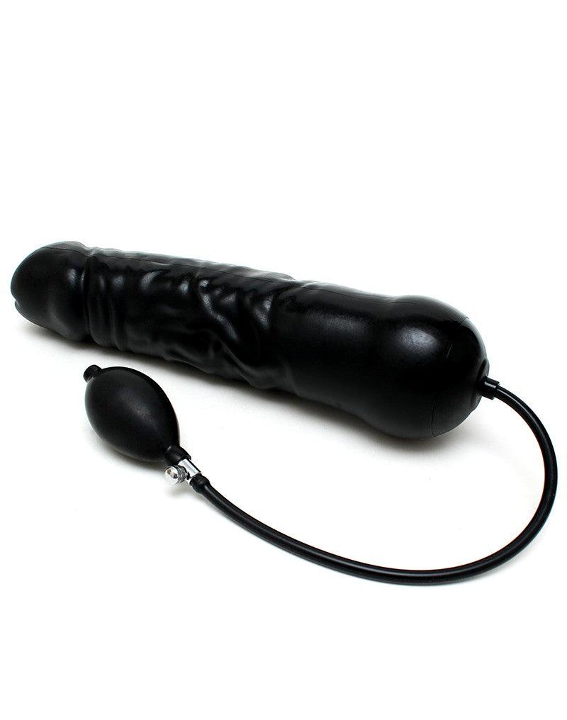 Rimba - XXL Opblaas Dildo Met Stevige Kern 34 x 7,5 cm-Erotiekvoordeel.nl
