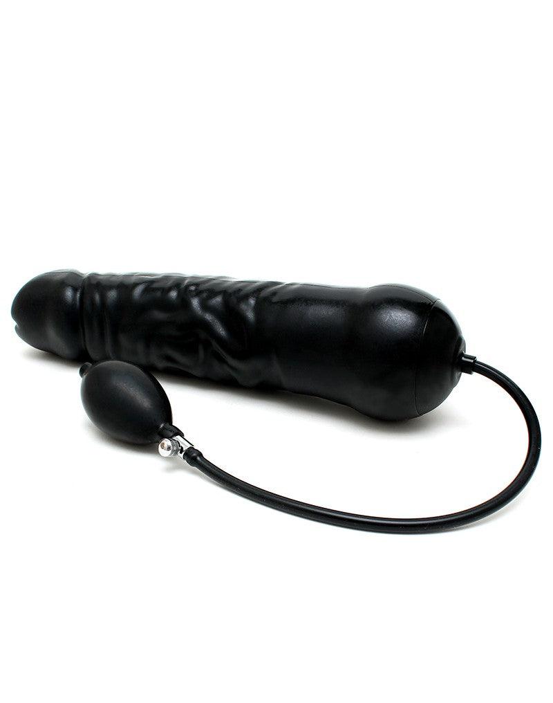 Rimba - XXL Opblaas Dildo Met Stevige Kern 34 x 7,5 cm-Erotiekvoordeel.nl