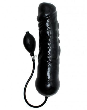 Rimba - XXL Opblaas Dildo Met Stevige Kern 34 x 7,5 cm-Erotiekvoordeel.nl